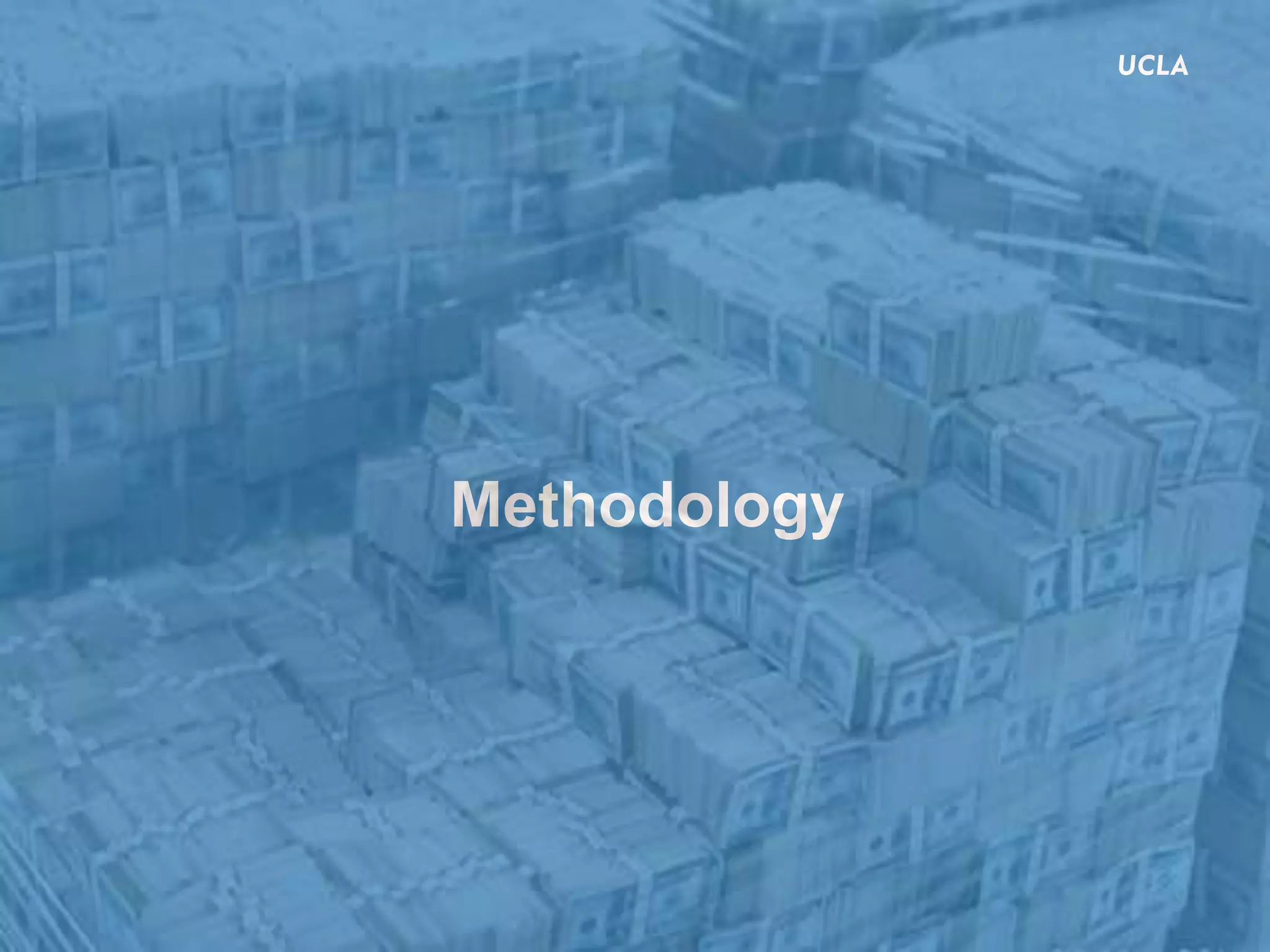How Much Does $1.7 Billion Buy?
@farbthink, @liber8er, @peterbroadwell, @mart1nkle1n
#CNI15F, Washington, DC, 12/15/2015
10
Methodology
 
