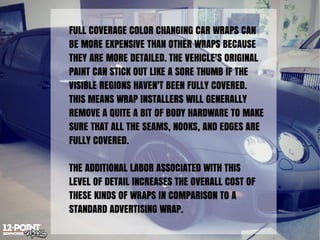 How much does a car wrap cost? 