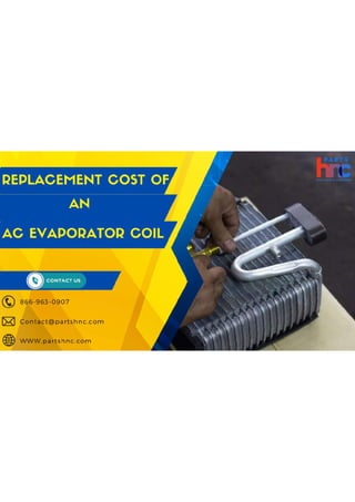 How Much Does AC Evaporator Coil Replacement Cost.pdf