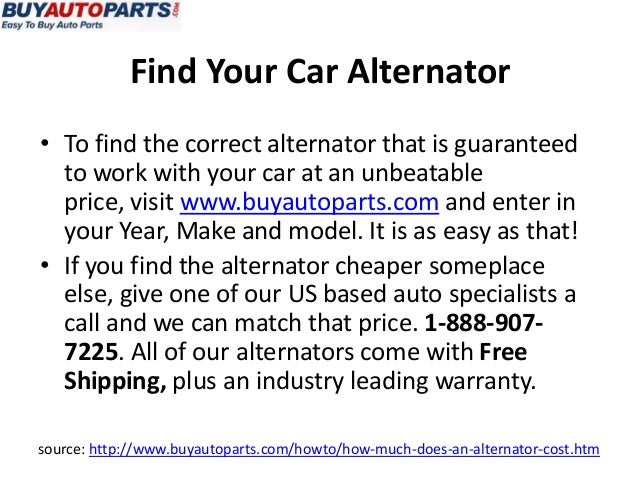 How Much Does An Alternator Cost >> How Much Does An Alternator Cost How Much Does An Alternator Cost >> How Much Does An Alternator Cost