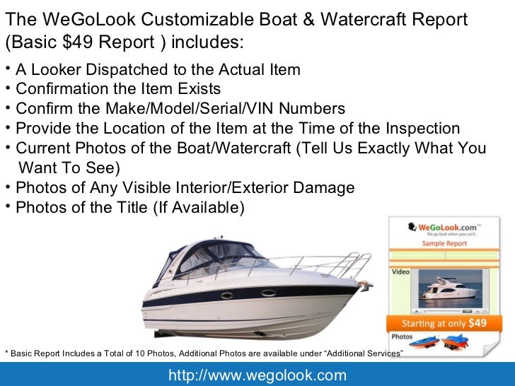 How much does an Onsite Boat Inspection cost?