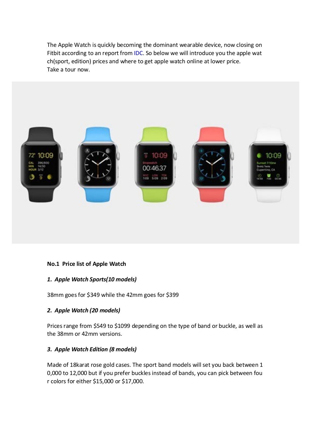 How much does apple watch cost and where to buy online