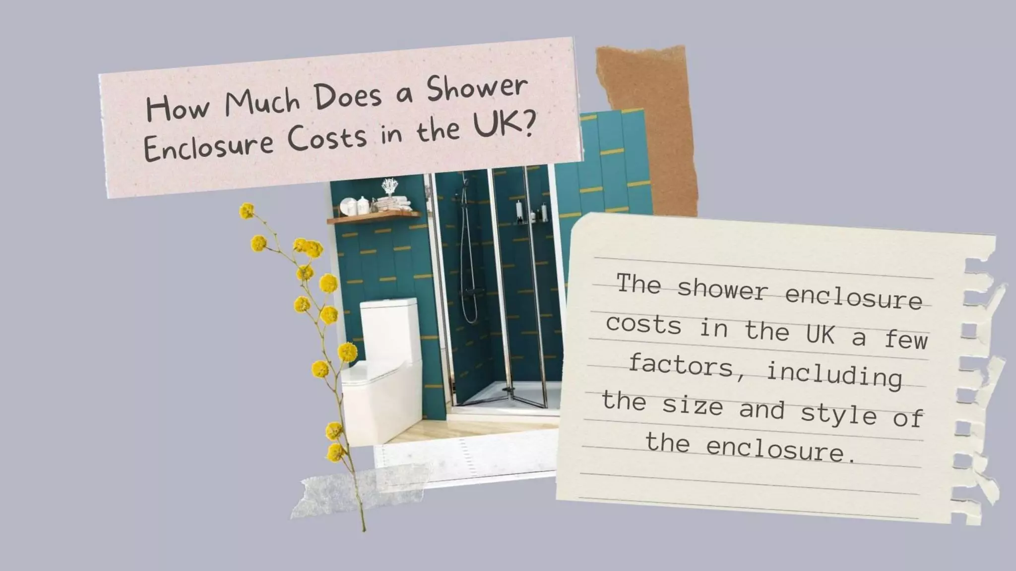 How Much Does a Shower Enclosure Costs in the UK. PPT