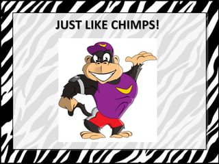 JJUUSSTT LLIIKKEE CCHHIIMMPPSS!! 
 
