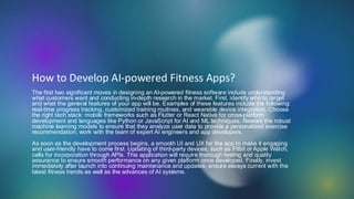 AI powered fitness apps
