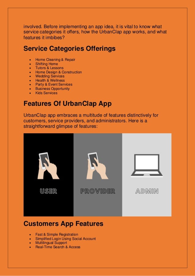 How much does it cost to build an app like urban clap