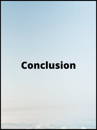 Conclusion
 