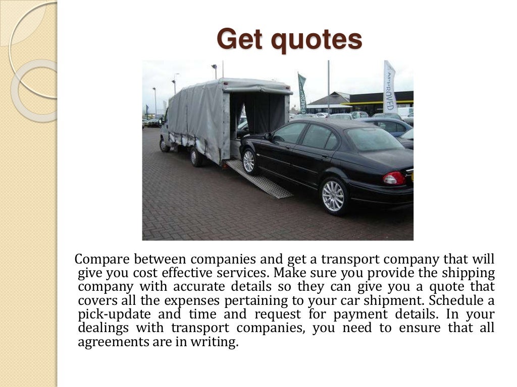 How much does it cost to transport a car across the country
