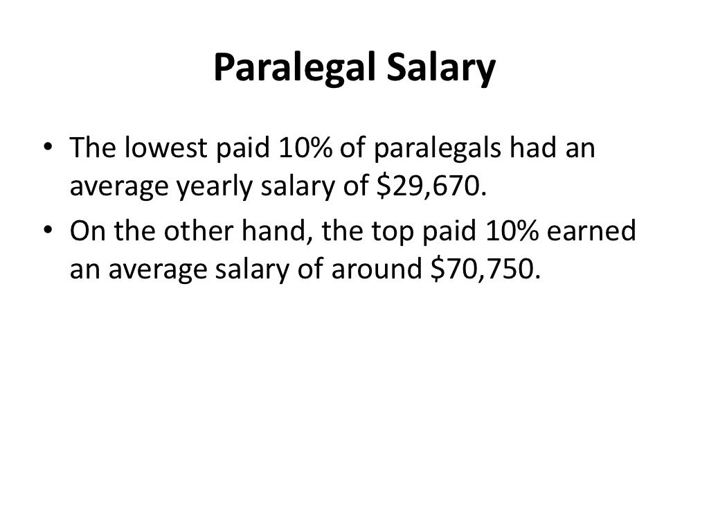 How Much Do Paralegals Make
