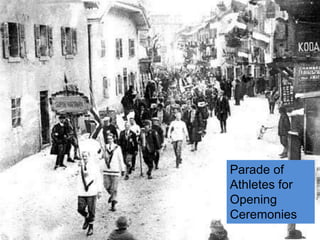 Parade of Athletes for Opening Ceremonies