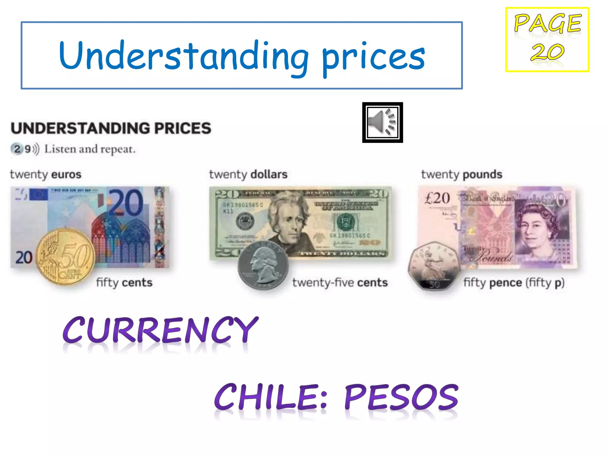 Understanding prices
 