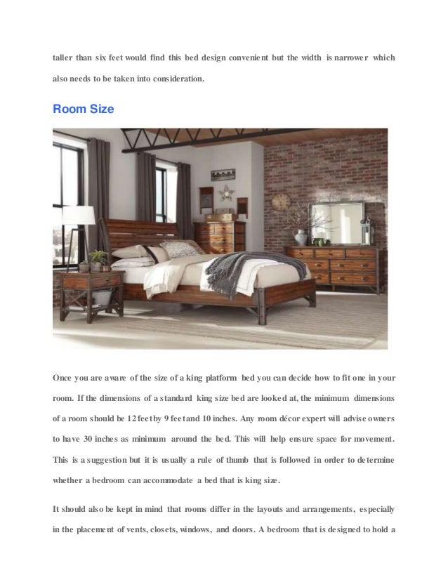 How Much Space Do You Need For A King Size Bed