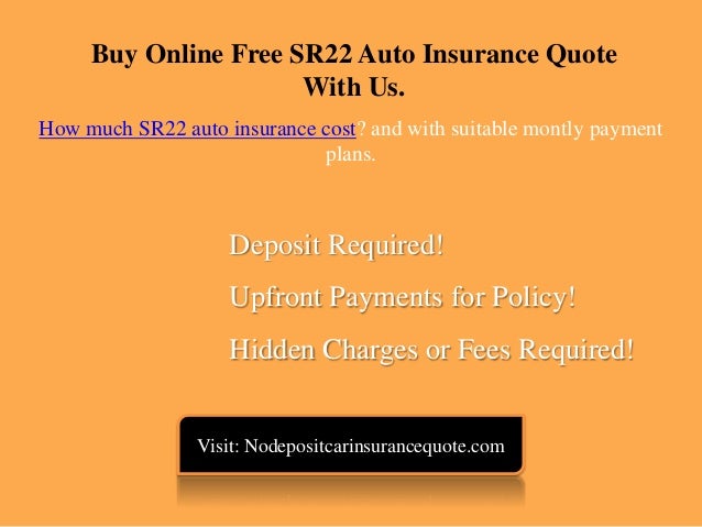 Average Cost Of Sr22 Insurance In Texas How much sr22 auto insurance costs
