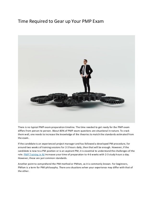 How much time do you require for pmp test preparation(1)