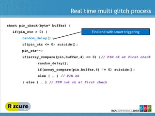 How multi-fault injection breaks the security of smart cards | PDF