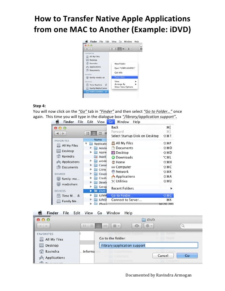 How to transfer native apple applications from one mac to another (ex…
