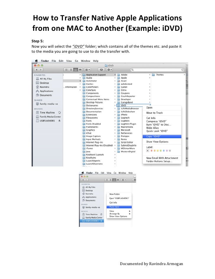 Copy Ilife Apps From One Mac To Another