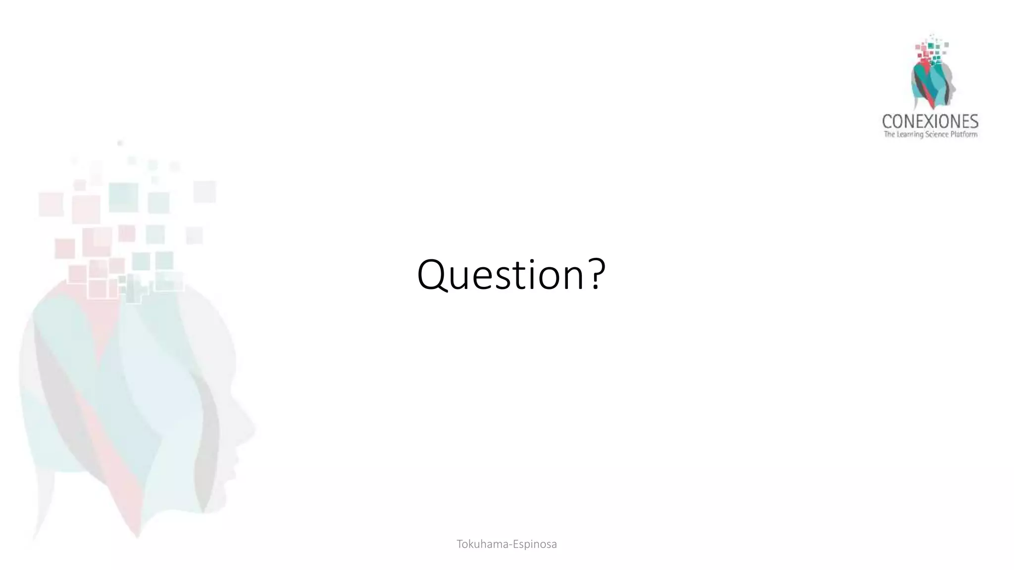 Tokuhama-Espinosa
Question?
 