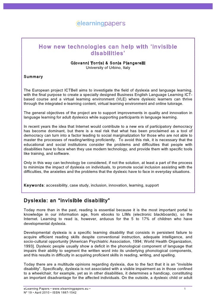 Invisible disabilities essay 08 picture