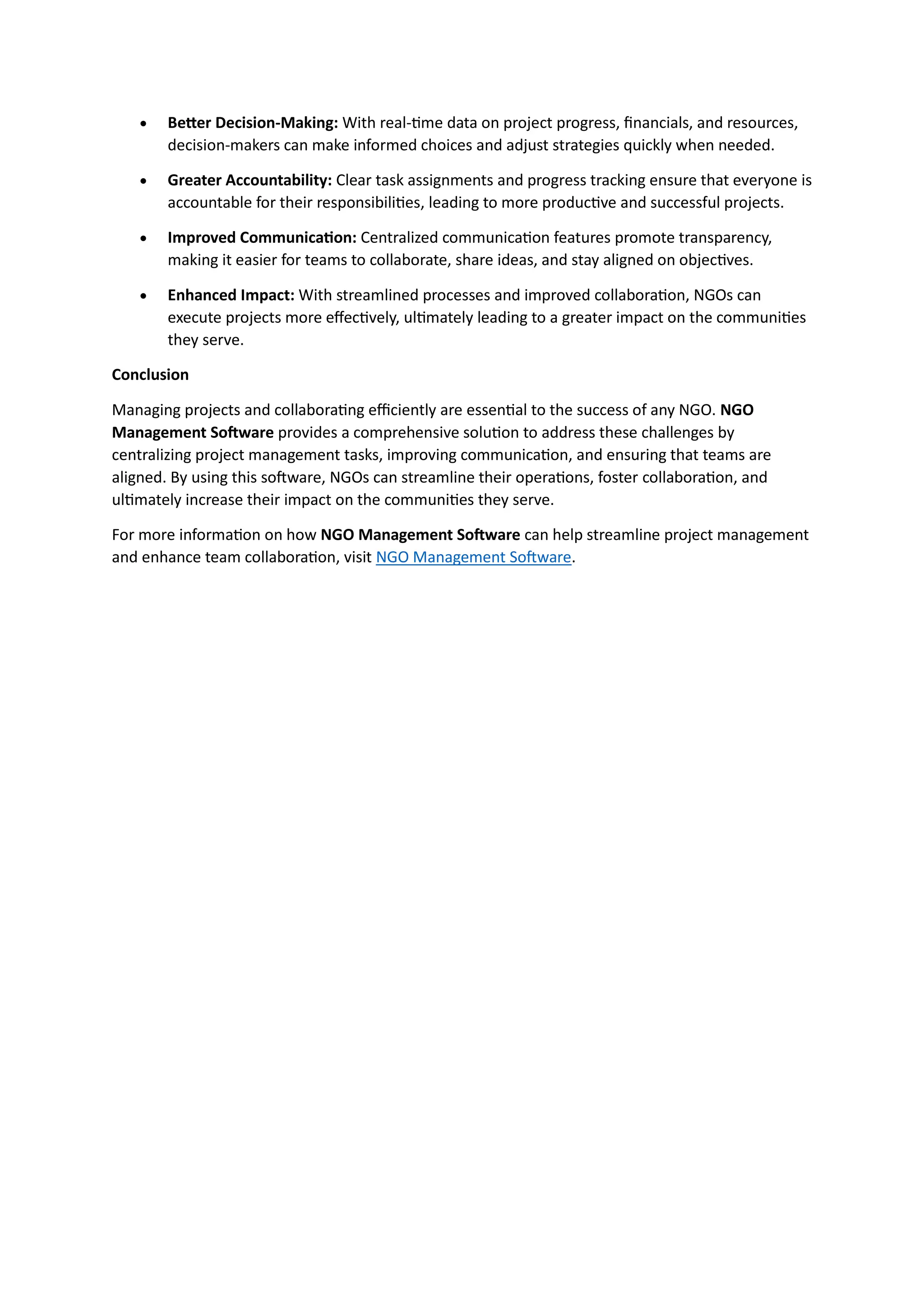 How NGO Management Software Can Streamline Project Management and ...