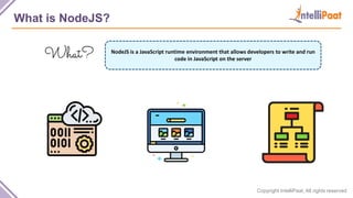 How Node.js Works | Node.js Tutorial for Beginners | PPT