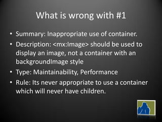 How Not To Code Flex Applications