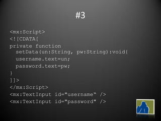 How Not To Code Flex Applications