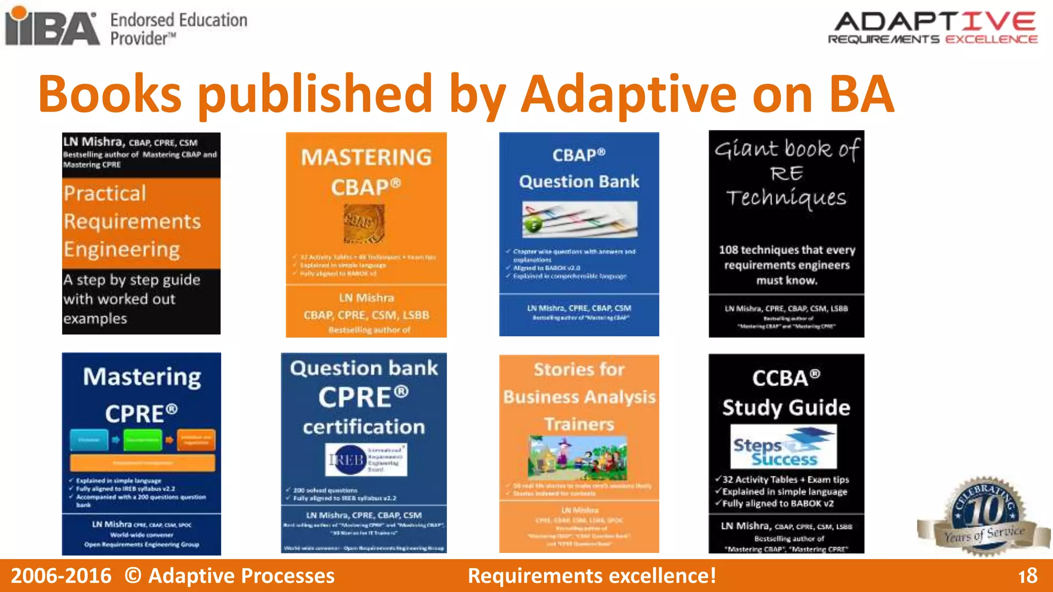 Books published by Adaptive on BA
182006-2016 © Adaptive Processes Requirements excellence!
 