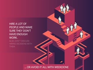 How NOT to Run Your Company – Lessons Learned