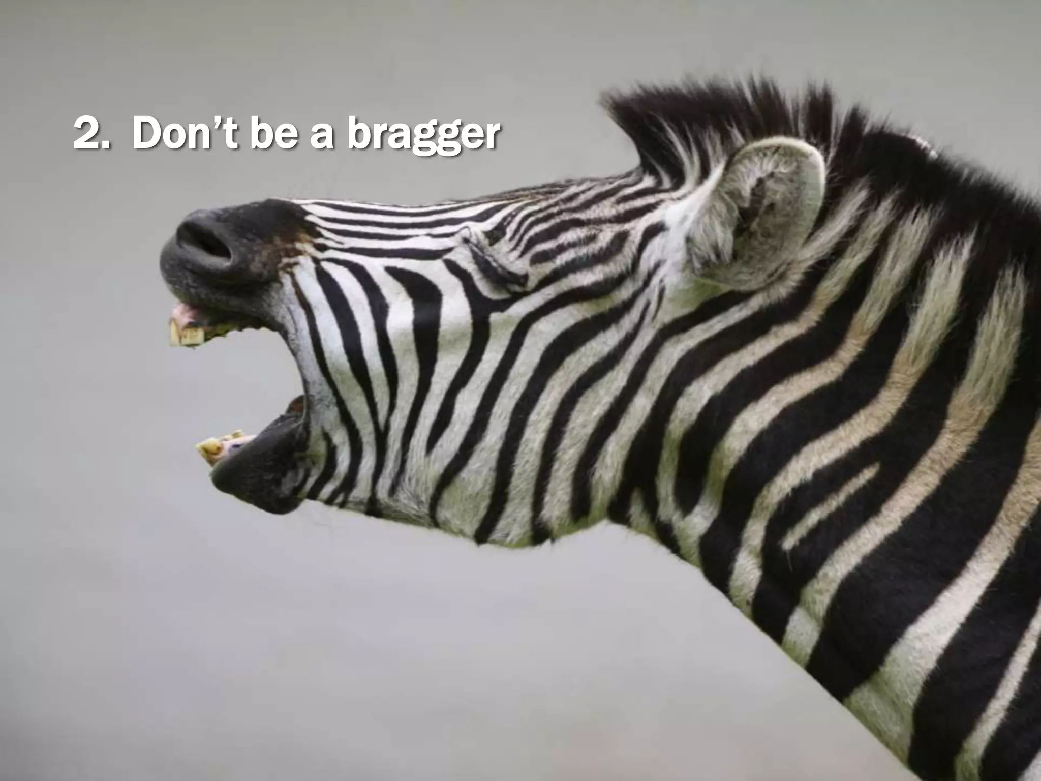 how does one avoid SUCKING?
 