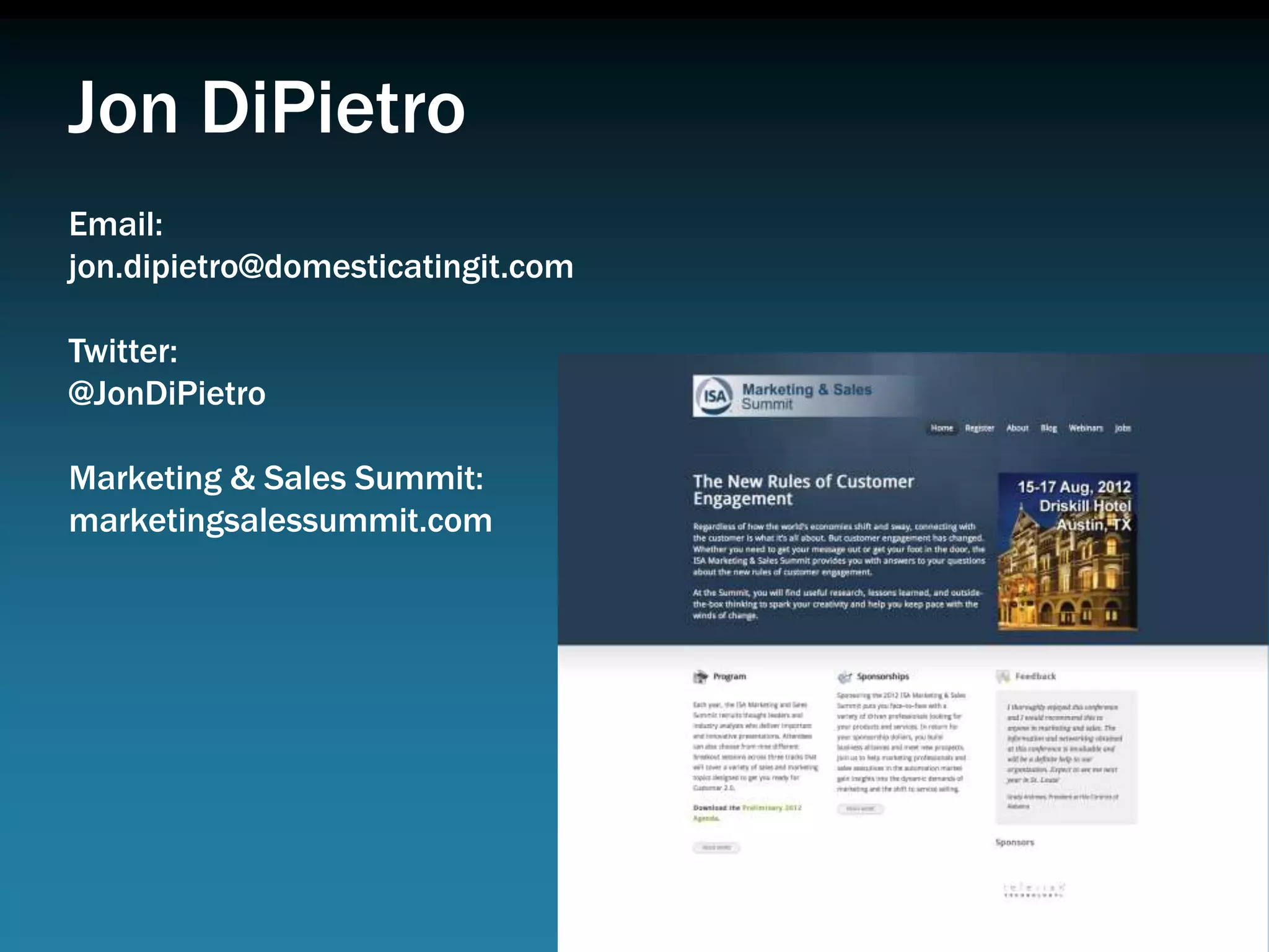 3. Don’t be diabolical




Dr Strangelove from tsmall on Flickr
 