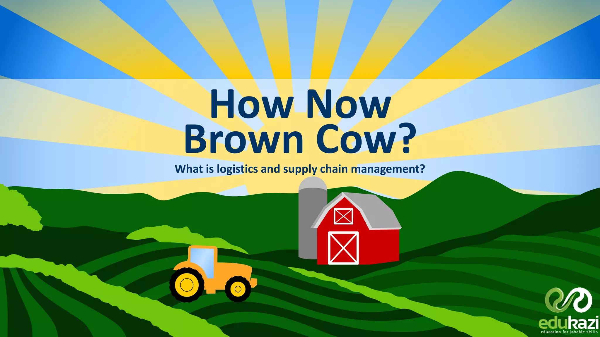 How now brown cow PPT