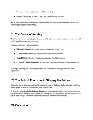 How Nursing Evolved into One of the Most Respected Professions in ...