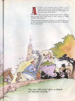 How Obelix Fell Into The Magic Potion | PDF