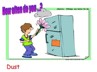 Dust How often do you ...? 