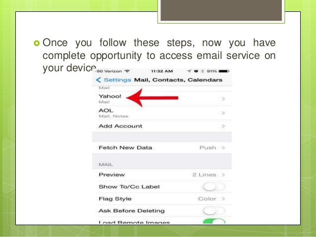 How one can Remove Yahoo Mail Account from iPhone?