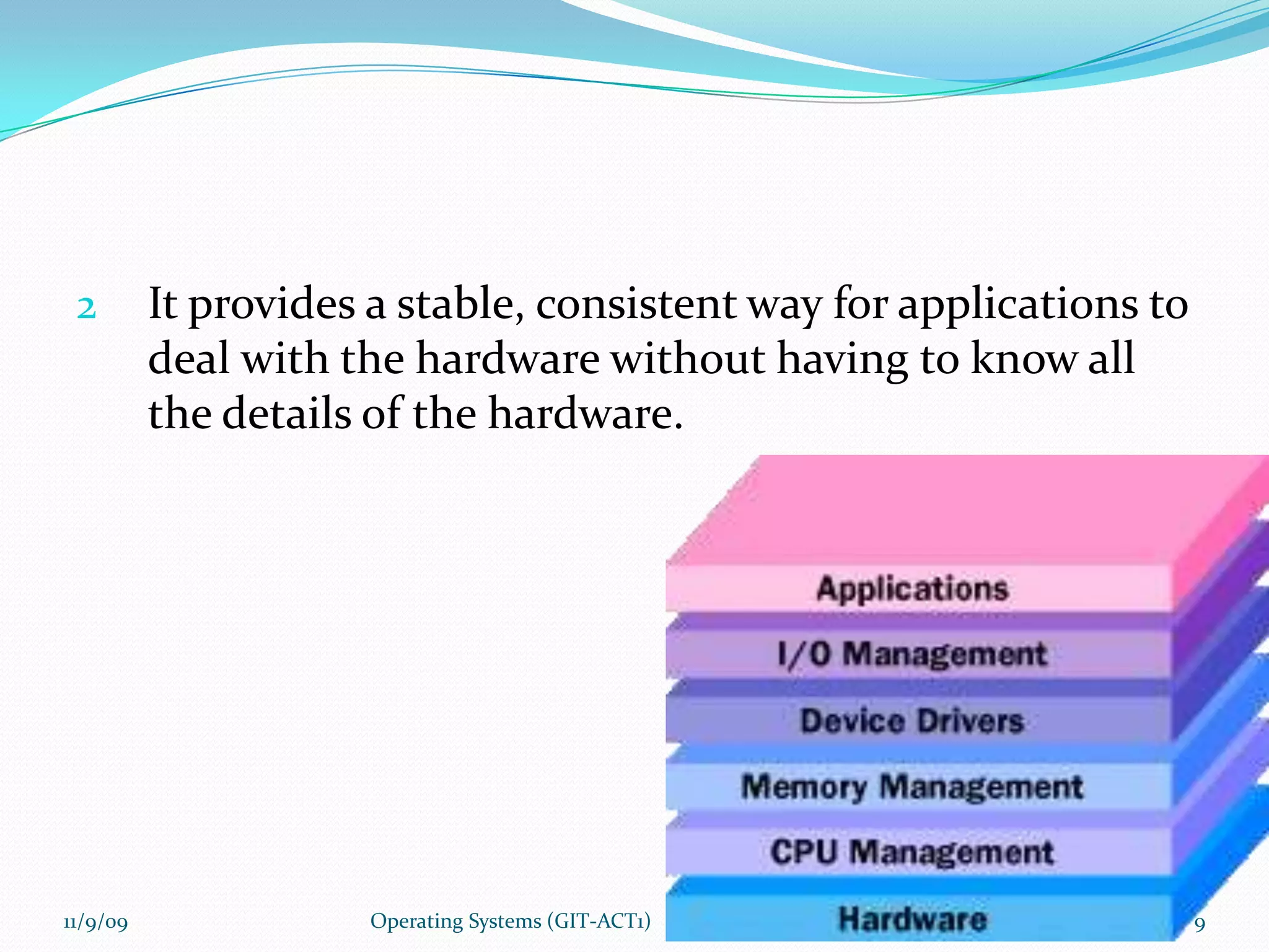 How Operating System Works | PPTX