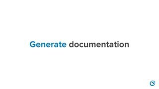 Generate documentation
 