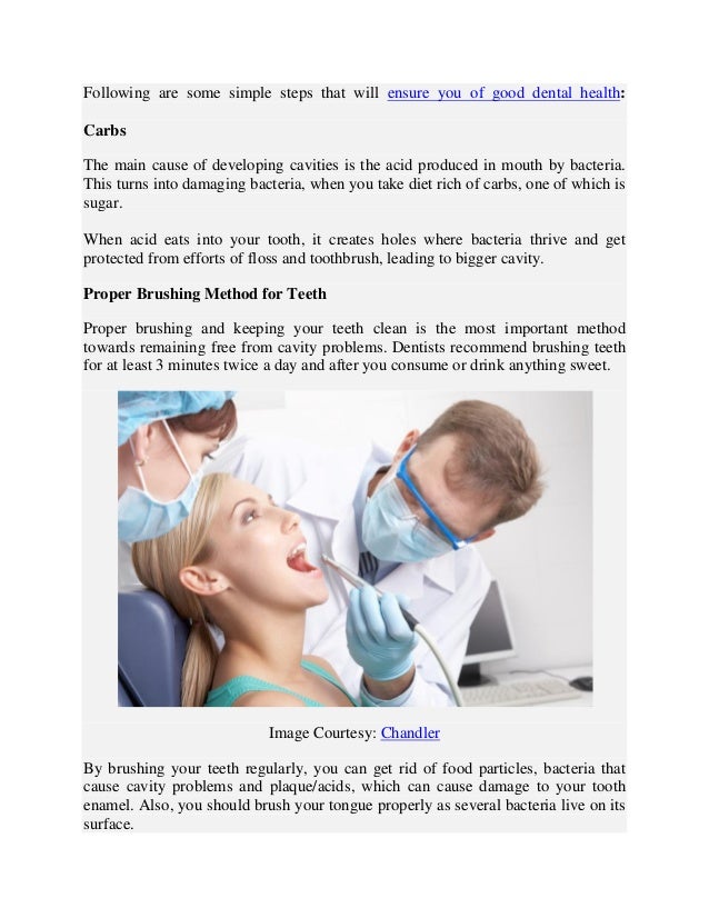 How Oral Cavities can be Prevented?