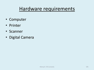 AUTOMATED SYSTEMSClosed Loop Control Systems	A closed loop system uses one or more sensors to detect what is going on around it, and change what it is doing depending on the information it gets from the sensors. This method of passing information from a sensor to a control system is called FEEDBACK.	Closed loop systems are used for tasks where different actions have to be performed depending on the feedback from the sensors (like a heater controlled by a thermostat).	For example a closed loop system could be used to control the traffic lights. The lights still follow a pre-programmed sequence, but in the closed loop type of control a sensor detects cars waiting at the junction and passes the information to the control computer which changes the lights. Sometimes the sensor is a loop of wire buried under the road surface.	Other examples:An oven or refrigeratorAn automatic kettleManoj K. CVS Lonavala55