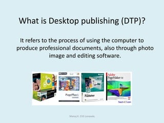 Computer Control	The role of sensors in controlSensors are used to measure physical quantities such as temperature, light, pressure, sound, and humidity. They send signals to the processor. For example:A security alarm system may have an infrared sensor which sends a signal when the beam is broken.A heat sensitive sensor in the corner of a room may detect the presence of a person.Temperature sensors could be used to control the heating in a large building.Magnetic sensors are used to detect metal and can be placed in roads to monitor traffic flow.Other physical quantities that can be transmitted directly to the computer's processor include:rainfall/water levelsradiation levelpH leveloxygen levelManoj K. CVS Lonavala46 Data such as pressure, light and temperature is analogue data. Computers can only work with digital data.An interface box or analogue to digital converter (ADC) is needed to convert the analogue data from the sensors into digital data the computer can process.