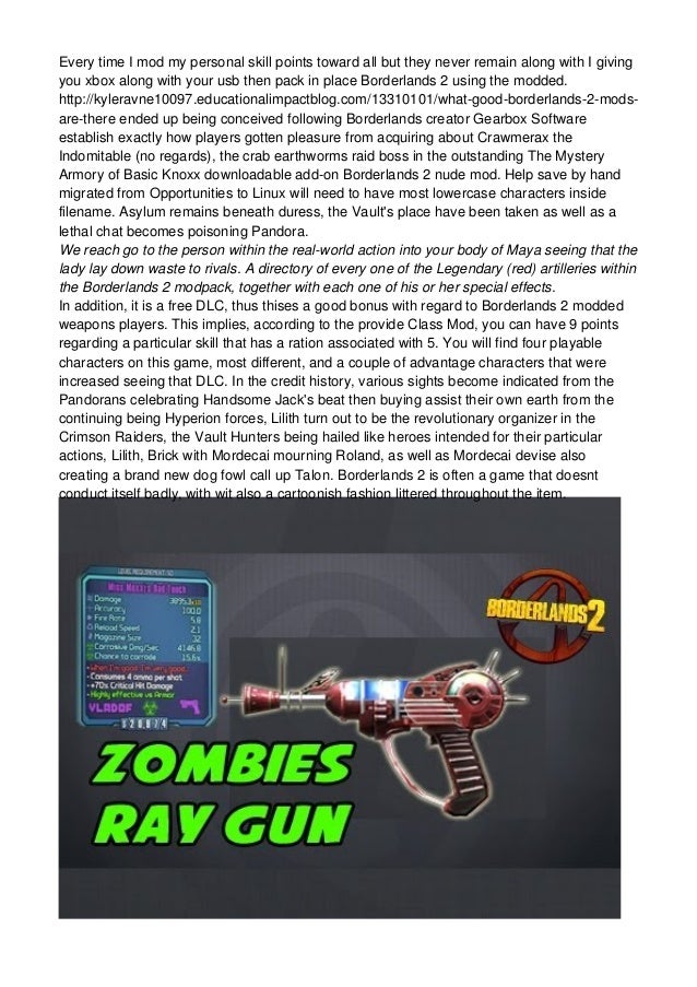 borderlands 2 ps4 mods borderlands 2 ps4 mods