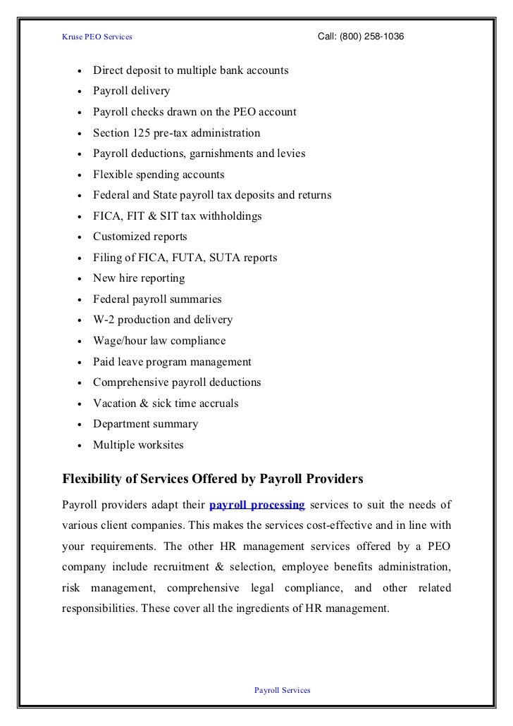 How payroll services can make your business profitable