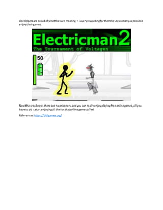 ELECTRICMAN 2 free online game on