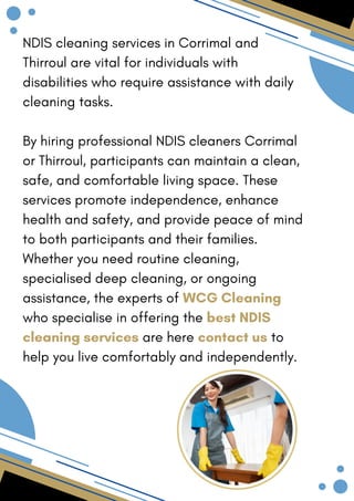 How Professional NDIS Cleaning Services Ensure a Clean & Safe ...