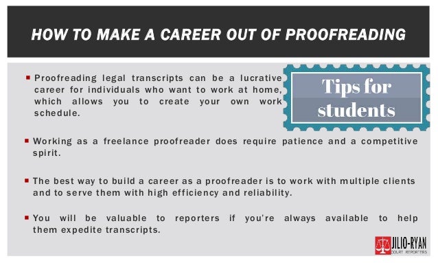 freelance proofreading