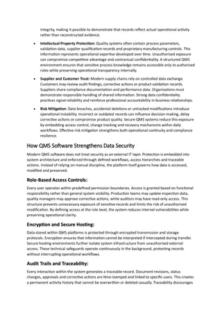 How QMS Software Keeps Your Data Secure and Confidential | PDF