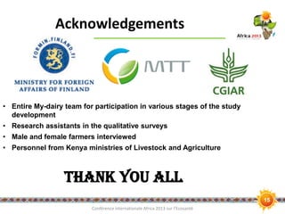 How qualitative studies and gender analysis can add value to the assessment of dietary exposure to aflatoxins in Kenya