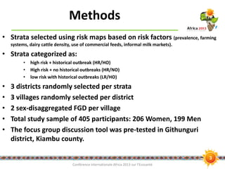 How qualitative studies and gender analysis can add value to the assessment of dietary exposure to aflatoxins in Kenya