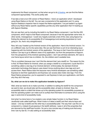 How React Native Testing Works And Appium's Role in Automating It.pdf